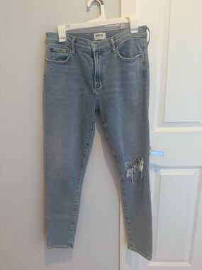 Agolde Lightwash Skinny Jeans, size 29